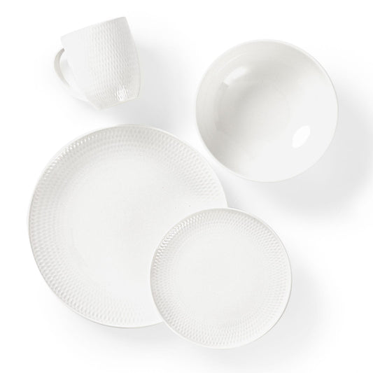Diamond - Porcelain Dinnerware Set, 16 Pieces