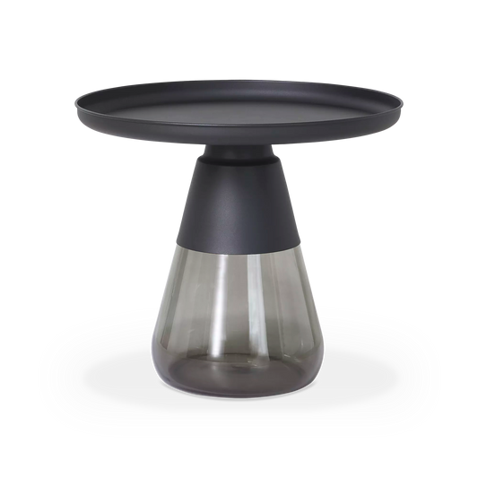 Duverre - Smoked Glass Side Table