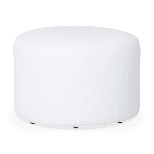 Ovale - Fabric Round Pouf