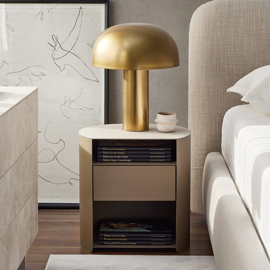Bean - Metal Nightstand