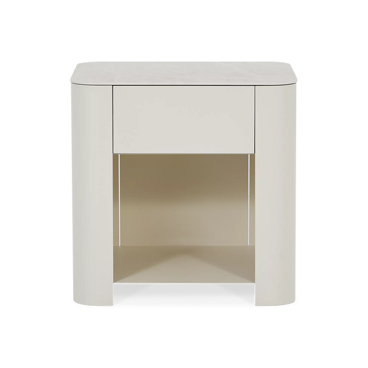 Mushroom - Nightstand with Ceramic Top