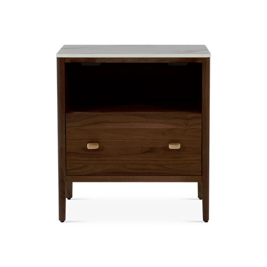 Zara - Walnut Nightstand