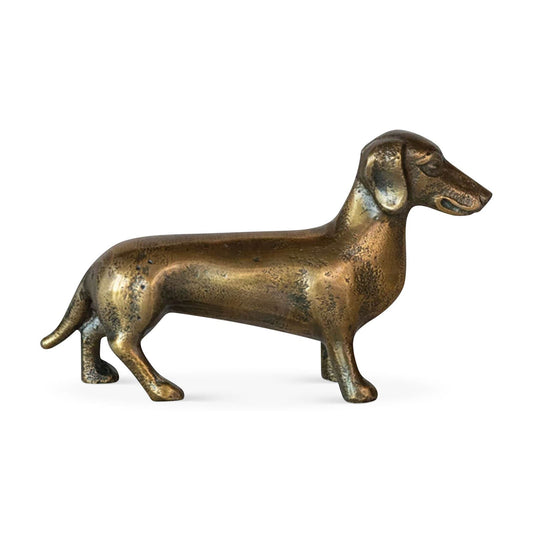 Dachshund - Brass Sculpture