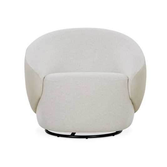 Velin - Fabric Swivel Armchair