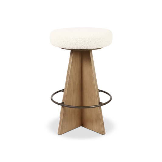 Damon - Oak Wood Stool