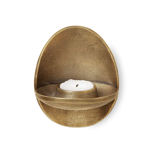 Agapé - Brass Candle Holder
