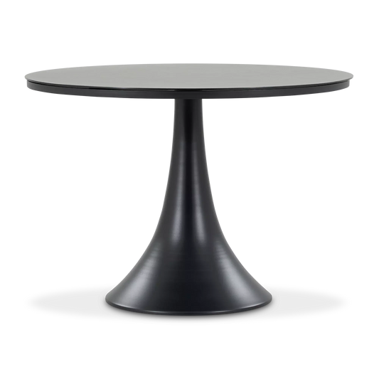 Tulip - Table de salle à manger ronde extérieure en céramique