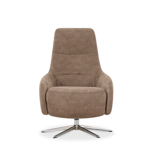 Nexus - Chromed Steel Recliner Chair