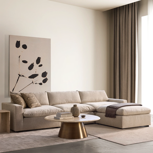 Moonlight - Fabric Sectional Sofa