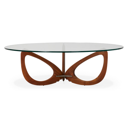 Helix - Table basse avec piètement sculptural par Cattelan Italia