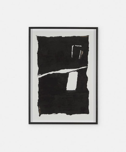 Rendition I - Frame with Abstract Print
