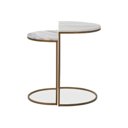 Ane - Tables gigognes avec plateau en marbre par Four Hands