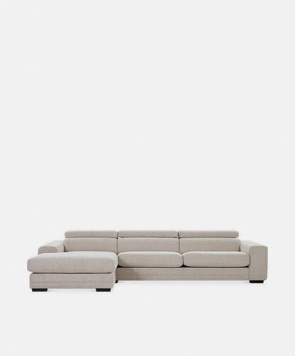 Ferrari - Sectional Sofa with Adjustable Headrest by Furninova