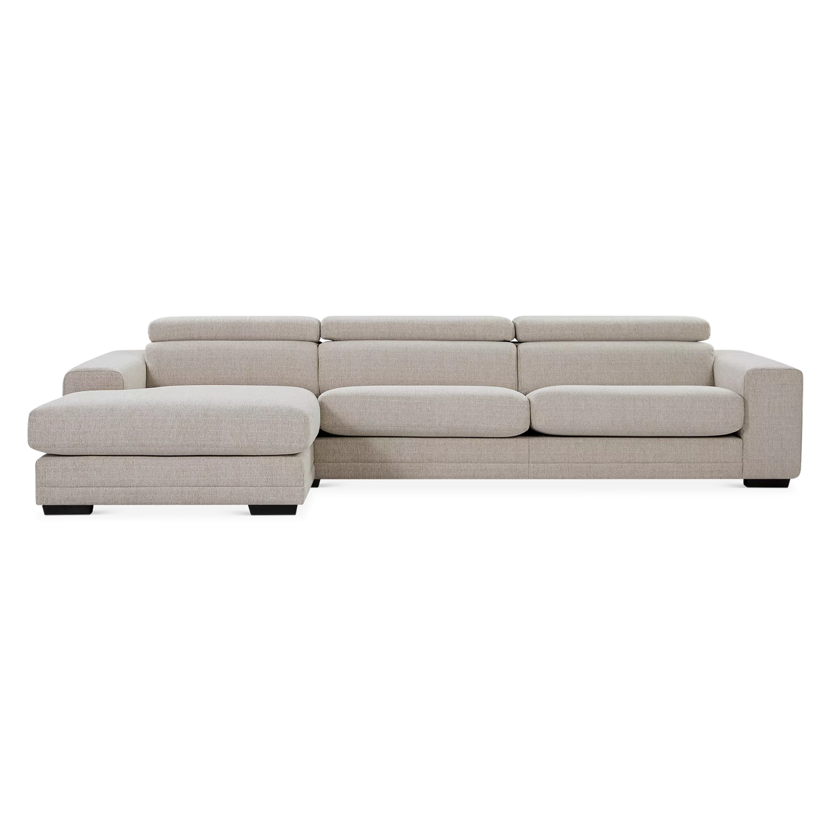 Ferrari - Sectional Sofa with Adjustable Headrest by Furninova