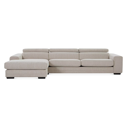 Ferrari - Sectional Sofa with Adjustable Headrest by Furninova
