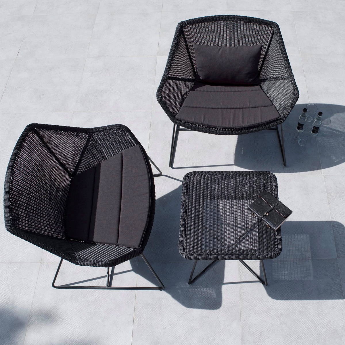 Breeze - Fauteuil extérieur en rotin par Cane-line