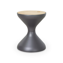 Bells - Table d'appoint extérieure en aluminium par Gloster
