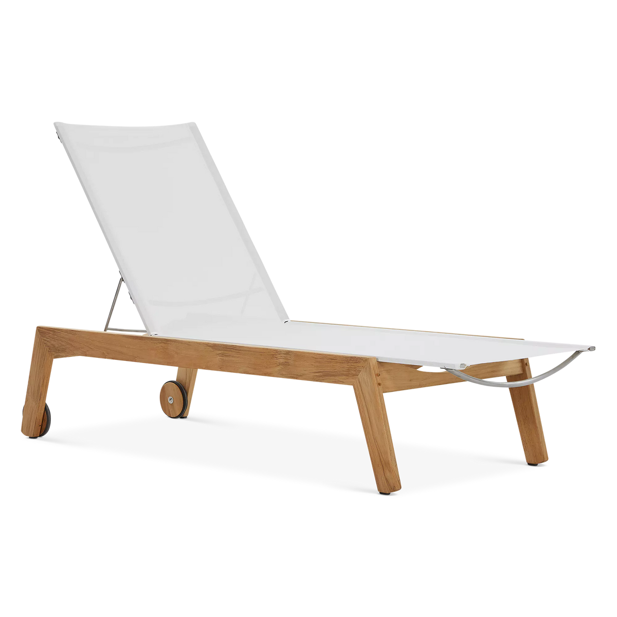 Solana - Chaise longue extérieure en teck par Gloster