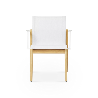 Sway - Chaise extérieure en teck par Gloster