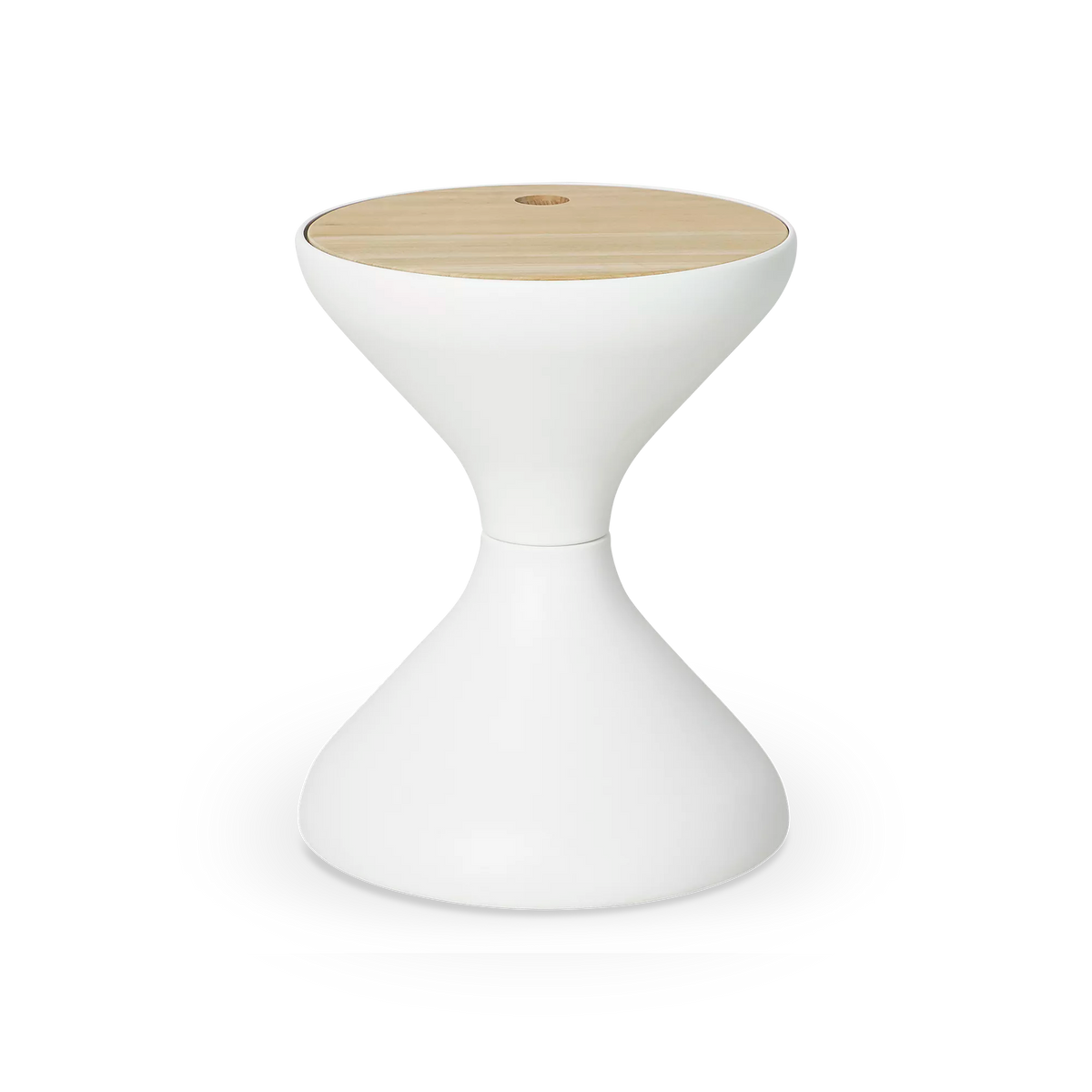 Bells - Table d'appoint extérieure en aluminium par Gloster