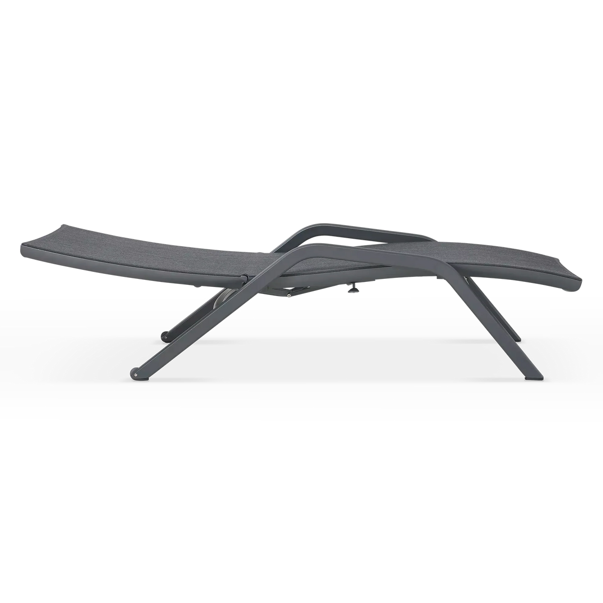 Yolo - Chaise longue extérieure en aluminium par Les Jardins