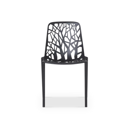 Forest - Outdoor Aluminium Chair Without Arms by Fast