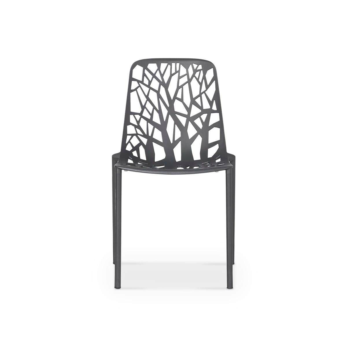 Forest - Outdoor Aluminium Chair Without Arms by Fast