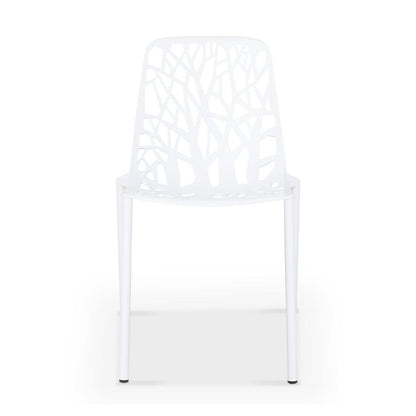 Forest - Outdoor Aluminium Chair Without Arms by Fast