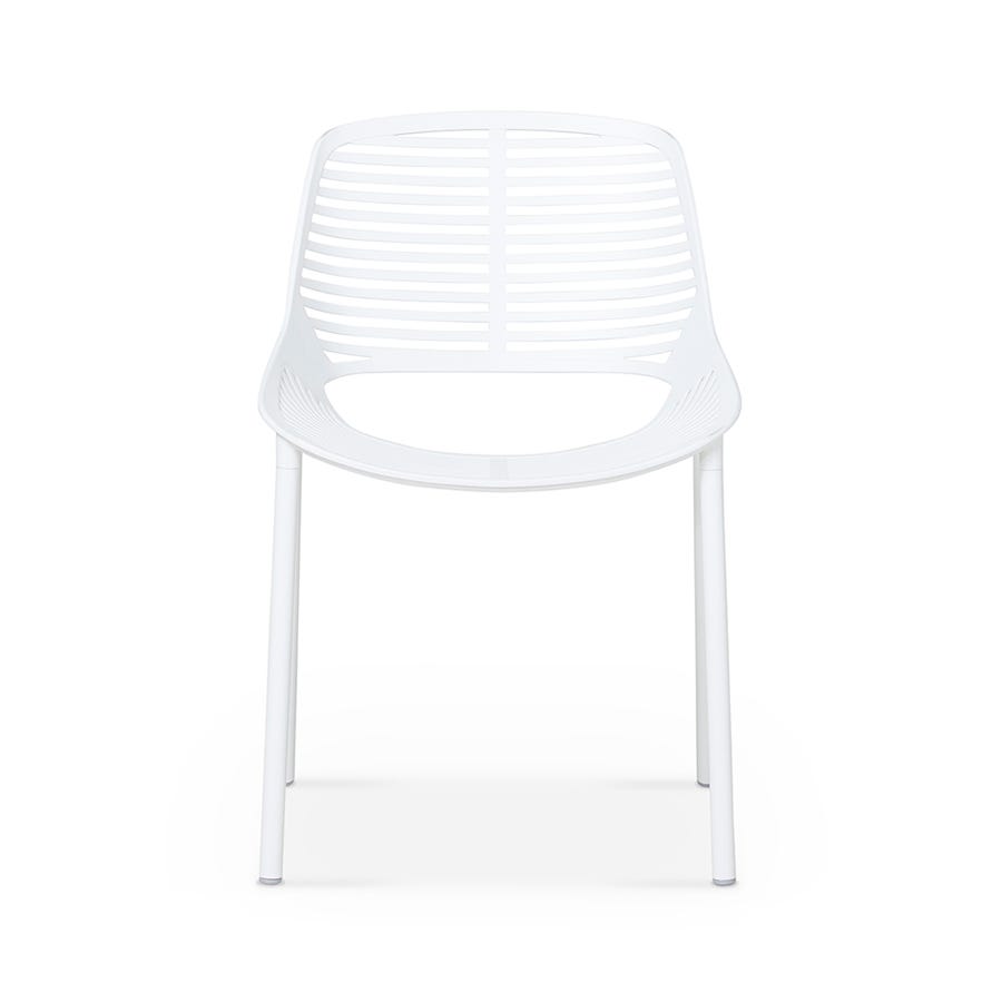 Niwa - Chaise sans bras extérieure en aluminium par Fast