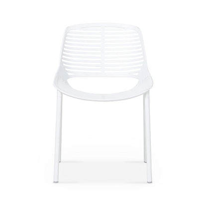 Niwa - Chaise sans bras extérieure en aluminium par Fast