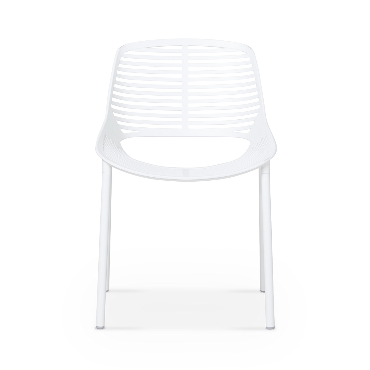 Niwa - Chaise sans bras extérieure en aluminium par Fast
