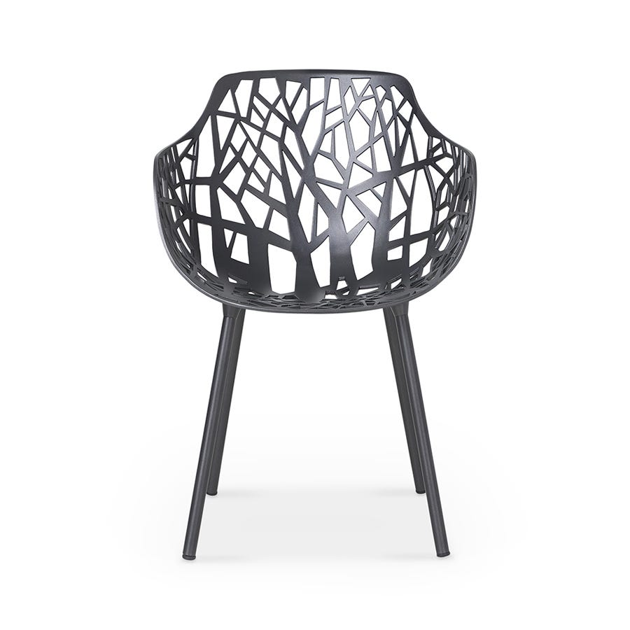 Forest - Fauteuil extérieur en aluminium par Fast