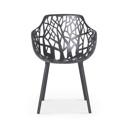 Forest - Fauteuil extérieur en aluminium par Fast