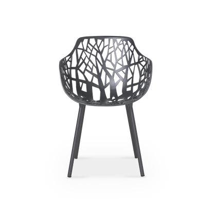 Forest - Fauteuil extérieur en aluminium par Fast
