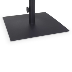 Steel - Base de parasol extérieure en acier