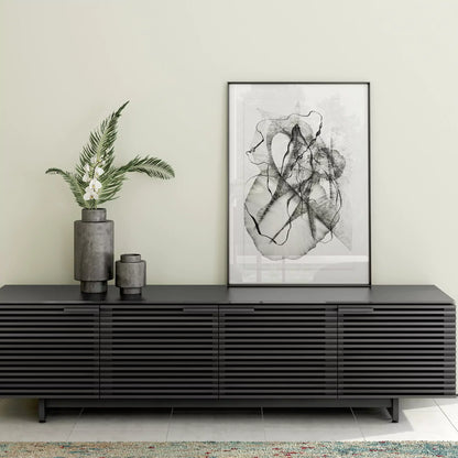 Corridor 8173 - Low-Profile TV Stand with 4 Compartments by BDI