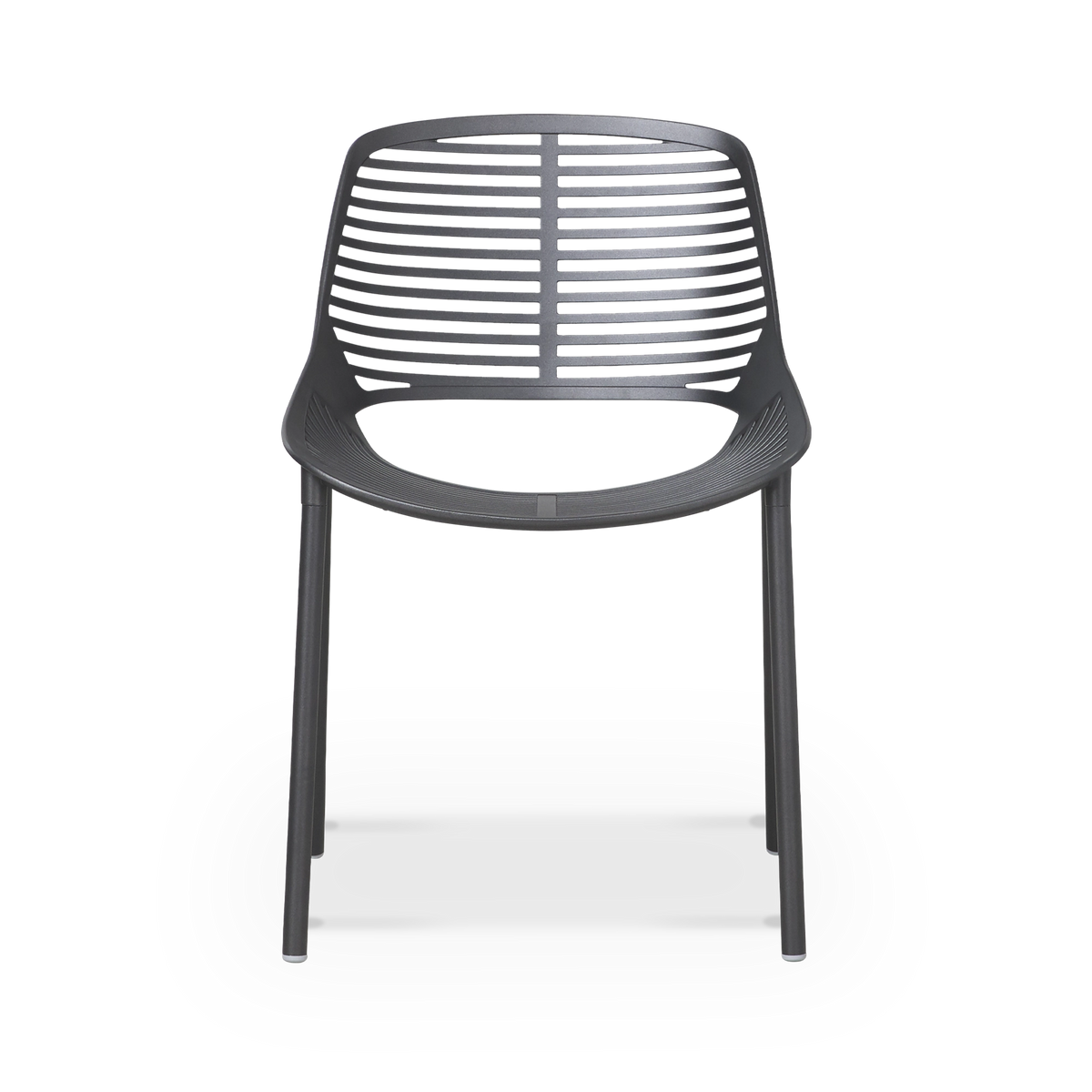 Niwa - Chaise sans bras extérieure en aluminium par Fast