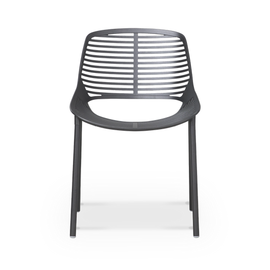 Niwa - Chaise sans bras extérieure en aluminium par Fast