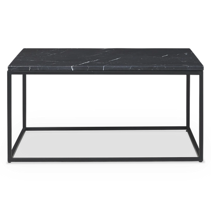 Onix - Table basse avec plateau en marbre