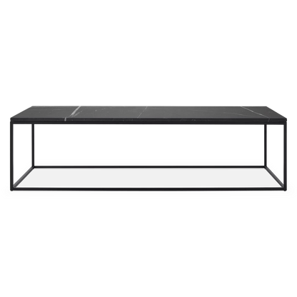 Onix - Table basse avec plateau en marbre