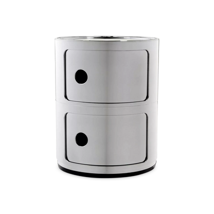 Componibili Metal - Table d’appoint par Kartell