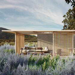 H Pavilion - Pergola extérieure en aluminium par Kettal