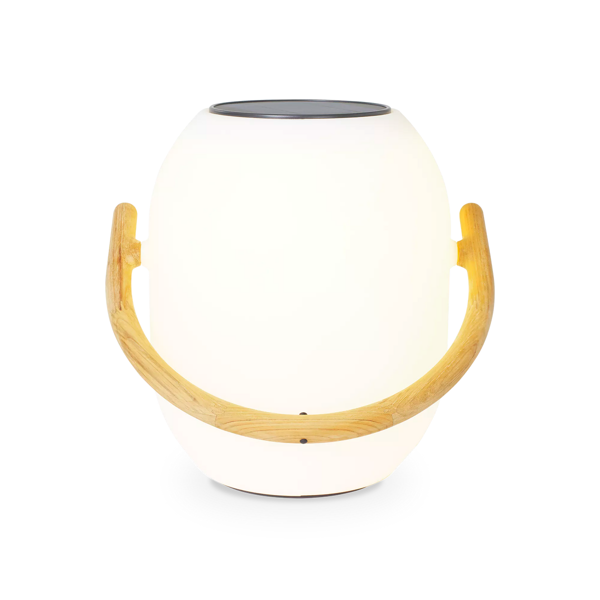 Cocoon - Lampe de table extérieure en teck par Gloster