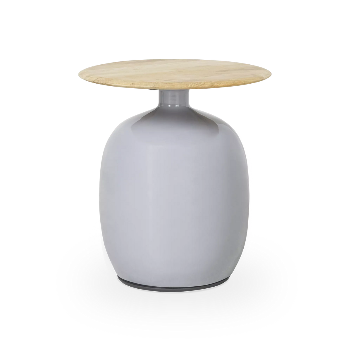 Blow - Table basse extérieure en céramique par Gloster