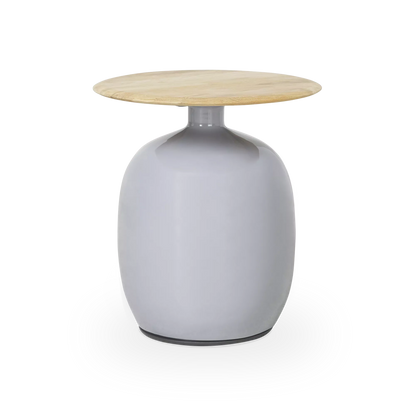 Blow - Table basse extérieure en céramique par Gloster