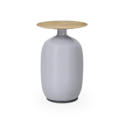 Blow - Table basse extérieure en céramique par Gloster