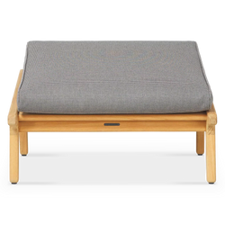 Bay - Outdoor Teak Ottoman by Gloster
