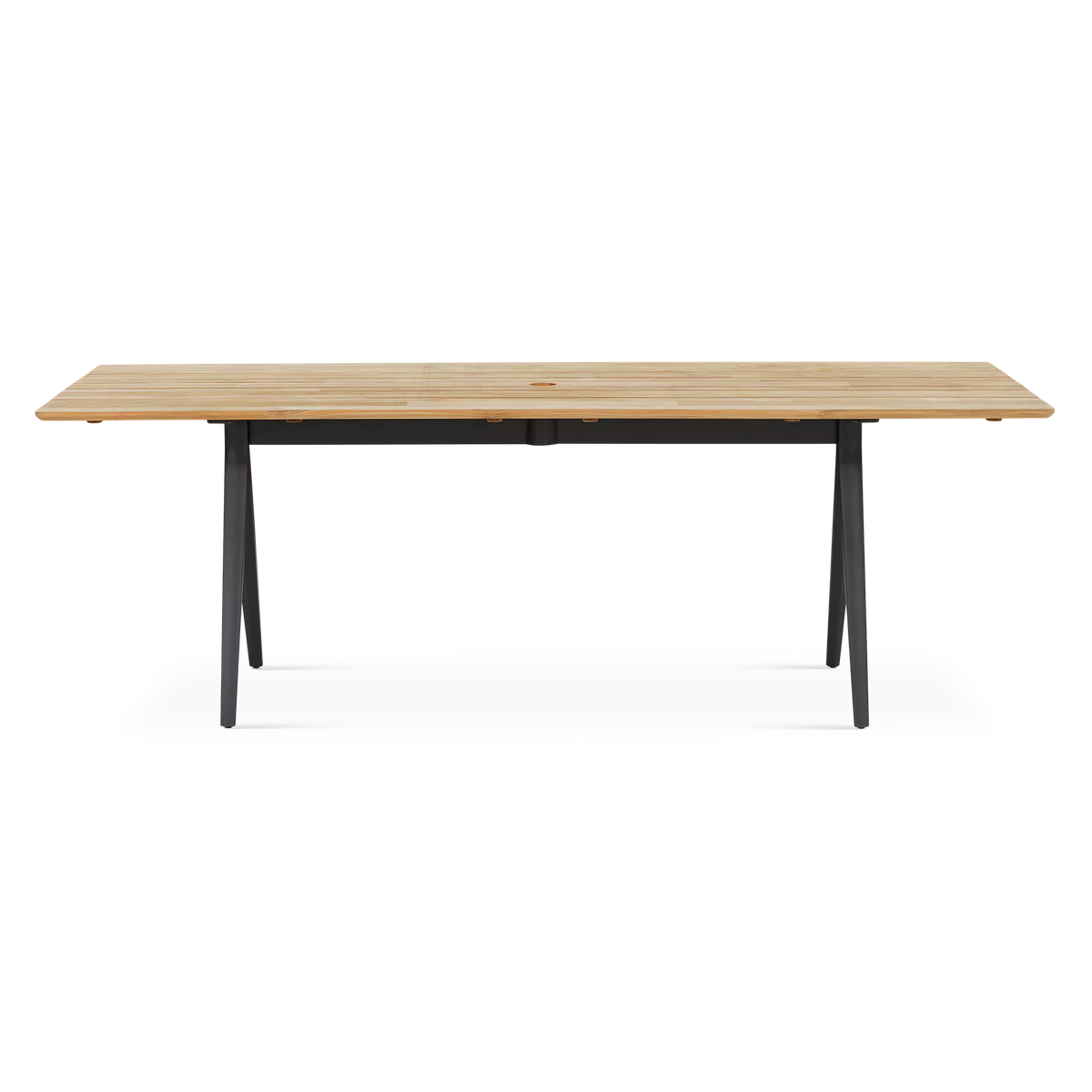 Split - Table de salle à manger extérieure en teck par Gloster