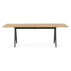 Split - Table de salle à manger extérieure en teck par Gloster