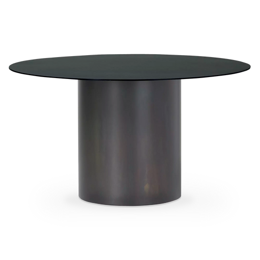 Oxydation - Coffee Table with Oxidized Metal Top by Ligne Roset